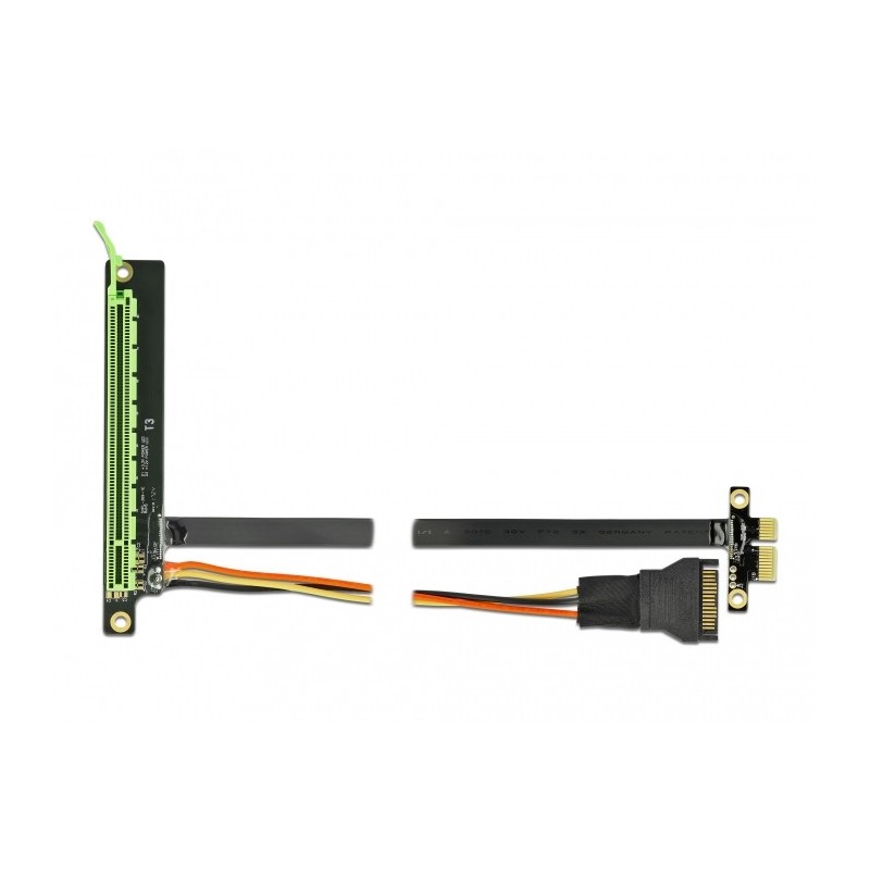 DeLOCK Scheda Riser PCI Express x4 per x4 con cavo flessibile da 30 cm