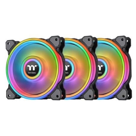 Thermaltake Riing Quad 14 RGB Case per computer Ventilatore 14 cm Nero