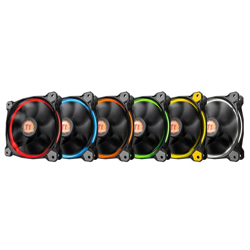 Thermaltake Riing 12 Case per computer Ventilatore 12 cm Nero