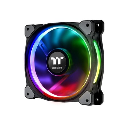 Thermaltake CL-F076-PL12SW-A sistema di raffreddamento per computer Case per computer Ventilatore 12 cm Nero