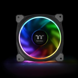 Thermaltake CL-F076-PL12SW-A sistema di raffreddamento per computer Case per computer Ventilatore 12 cm Nero