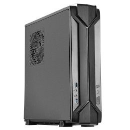 Silverstone SST-RVZ03B-ARGB computer case Basso profilo (Slimline - stilizzato) Nero