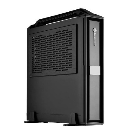 Silverstone SST-ML08B-H computer case Small Form Factor (SFF) Nero