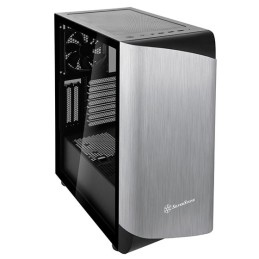 Silverstone SETA A1 Midi Tower Nero, Argento