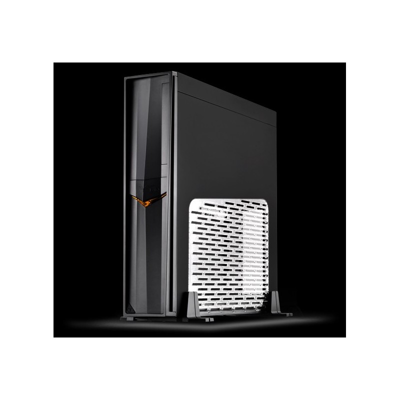 Silverstone RVZ02 Small Form Factor (SFF) Nero, Argento