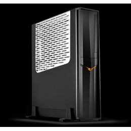 Silverstone RVZ02 Small Form Factor (SFF) Nero, Argento