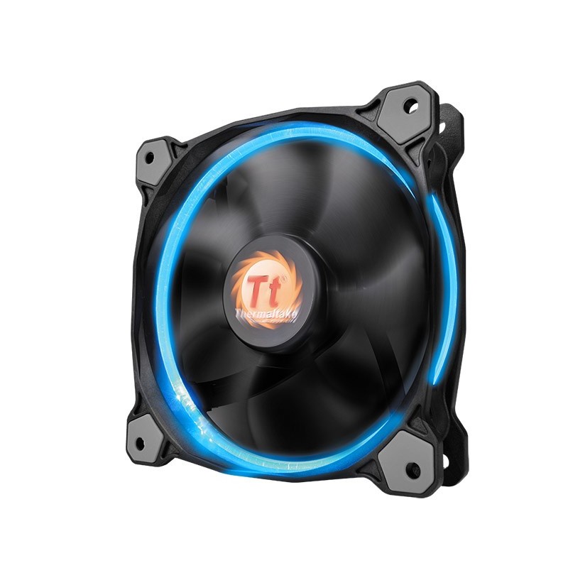 Thermaltake CL-F042-PL12SW-B sistema di raffreddamento per computer Case per computer Ventilatore 12 cm Nero