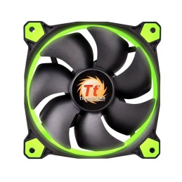 Thermaltake Riing 12 Case per computer Ventilatore 12 cm Nero, Verde