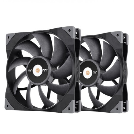 Thermaltake TOUGHFAN 14 Case per computer Ventilatore 14 cm Nero 2 pz