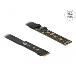 DeLOCK Estensione Riser Card M.2 Key M NVMe con cavo da 20 cm