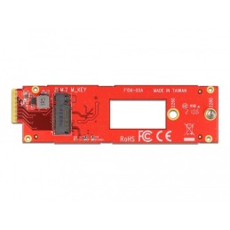 DeLOCK Convertitore EDSFF E1.S per M.2 chiave M NVMe