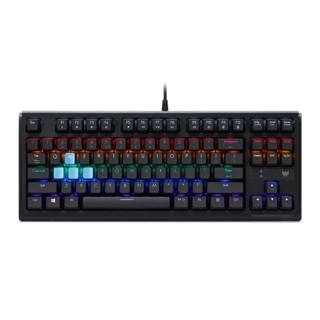 Acer Predator Aethon 301 TKL tastiera Gaming USB QWERTY Inglese Nero