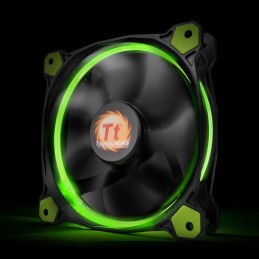 Thermaltake Riing 14 Case per computer Ventilatore 14 cm Nero, Verde