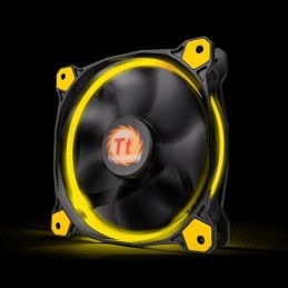 Thermaltake Riing 14 Case per computer Ventilatore 14 cm Nero, Giallo