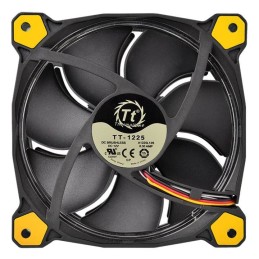 Thermaltake Riing 14 Case per computer Ventilatore 14 cm Nero, Giallo