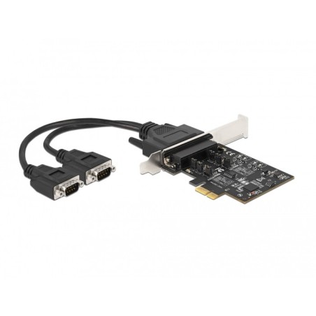 DeLOCK Scheda PCI Express x1 a 2 x Seriale RS-422 485 con protezione ESD 15 kV