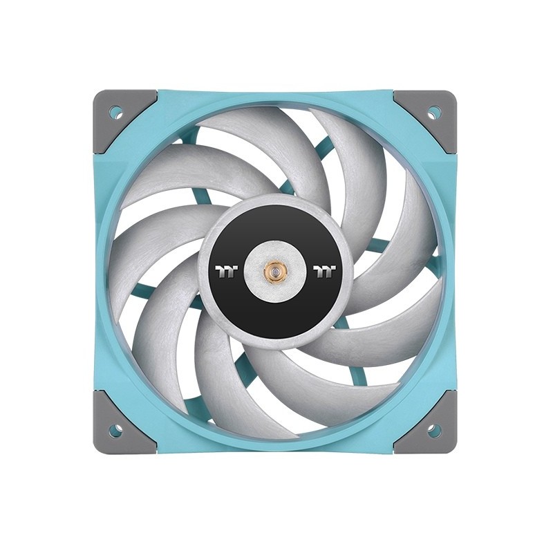 Thermaltake Toughfan 12 Turquoise High Static Pressure Radiator Fan Universale Ventilatore 12 cm Blu 1 pz