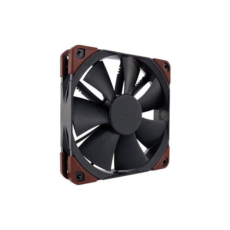 Noctua NF-F12 industrialPPC Case per computer Ventilatore 12 cm Nero, Marrone