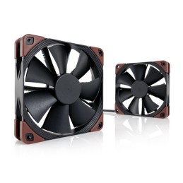 Noctua NF-F12 industrialPPC Case per computer Ventilatore 12 cm Nero, Marrone