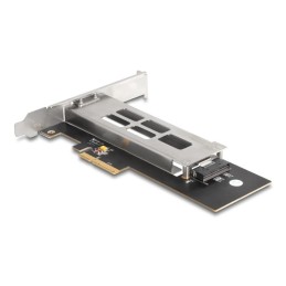 DeLOCK Scheda Mobile Rack PCI Express per 1 x M.2 NVMe SSD - Fattore di forma a basso profilo