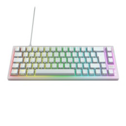 CHERRY K5V2 Compact tastiera Gaming USB QWERTZ Tedesco Bianco