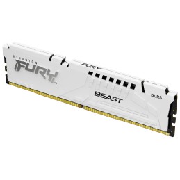 Kingston Technology FURY Beast 32 GB 5600 MT s DDR5 CL36 DIMM (Kit da 2) White EXPO