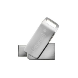 Intenso cMobile Line unità flash USB 128 GB USB Type-A   USB Type-C 3.2 Gen 1 (3.1 Gen 1) Argento