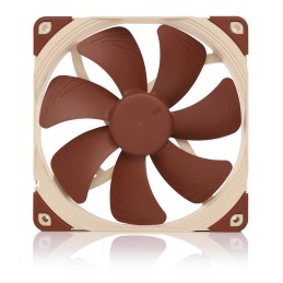 Noctua NF-A14 Case per computer Ventilatore 14 cm Beige, Marrone