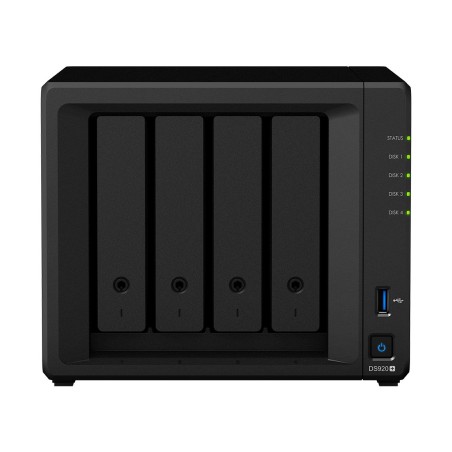 Synology DiskStation DS920+ server NAS e di archiviazione Mini Tower Intel® Celeron® J4125 4 GB DDR4 DiskStation Manager Nero
