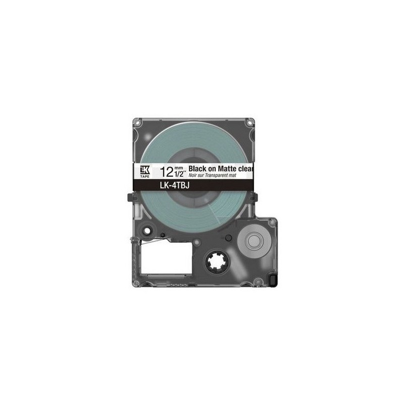 Epson C53S672065 etichetta per stampante Nero, Trasparente