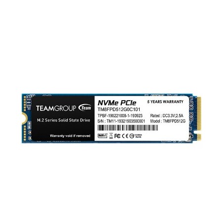 Team Group MP33 PRO 512 GB M.2 PCI Express 3.0 NVMe 3D NAND