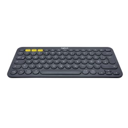 Logitech K380 Multi-Device tastiera Universale Bluetooth QWERTZ Tedesco Grigio