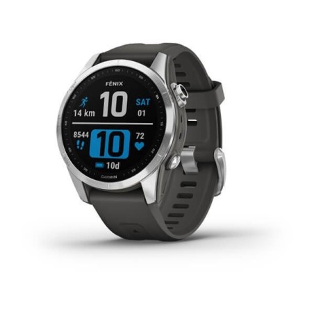 Garmin fenix 7S 3,05 cm (1.2") MIP 42 mm Digitale 240 x 240 Pixel Touch screen Argento Wi-Fi GPS (satellitare)