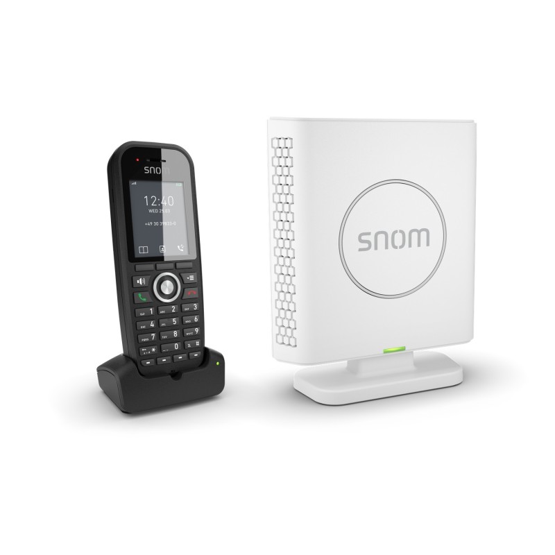 Snom M430 Telefono DECT Identificatore di chiamata Nero, Bianco