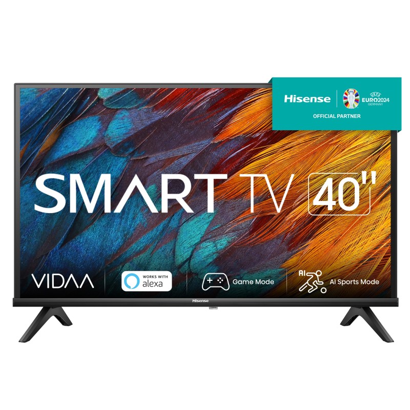 Hisense 40A4K TV 101,6 cm (40") Full HD Smart TV Wi-Fi Nero 200 cd m²