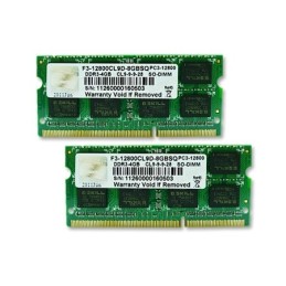 G.Skill 8GB DDR3-1600 SQ memoria 2 x 4 GB 1600 MHz