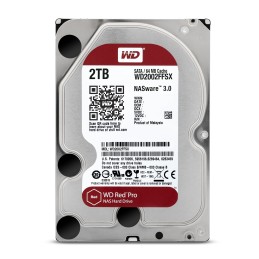 Western Digital Red Pro disco rigido interno 2 TB 7200 Giri min 64 MB 3.5" Serial ATA III