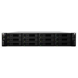 Synology RackStation RS3618xs NAS Armadio (2U) Intel® Xeon® D D-1521 8 GB DDR4 0 TB DiskStation Manager Nero