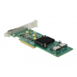 DeLOCK Scheda PCI Express x8 SATA a 8 porte con cavo di collegamento