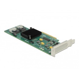 DeLOCK Scheda PCI Express x8 SATA a 8 porte con cavo di collegamento