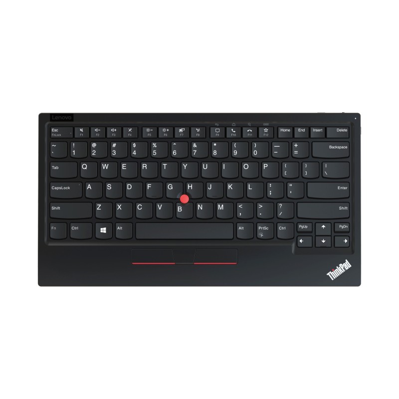 Lenovo 4Y40X49493 tastiera Universale RF senza fili + Bluetooth QWERTY Inglese US Nero