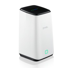 Zyxel FWA510 router wireless Multi-Gigabit Ethernet Banda tripla (2.4 GHz 5 GHz 5 GHz) 5G Nero, Bianco