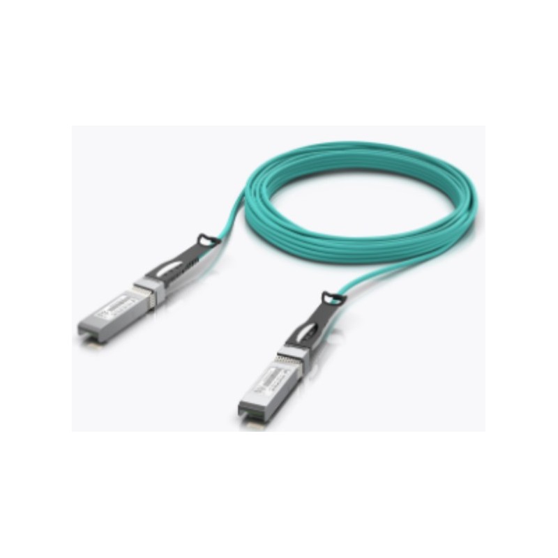 Ubiquiti UACC-AOC-SFP10-20M cavo InfiniBand e in fibra ottica SFP+ Colore acqua