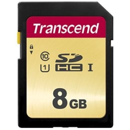 Transcend 8GB, UHS-I, SD SDHC MLC Classe 10