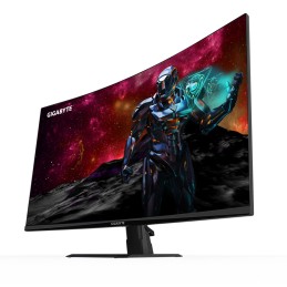 GIGABYTE GS32QC 31.5" Monitor da Gioco Curvo QHD - 2560 x 1440, 1500R, 165Hz, 1ms, 300 cd m², FreeSync Premium, HDR Ready, HDMI