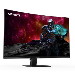 GIGABYTE GS32QC 31.5" Monitor da Gioco Curvo QHD - 2560 x 1440, 1500R, 165Hz, 1ms, 300 cd m², FreeSync Premium, HDR Ready, HDMI