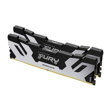 Kingston Technology FURY 32GB 6800MT s DDR5 CL36 DIMM (Kit da 2) Renegade Silver XMP