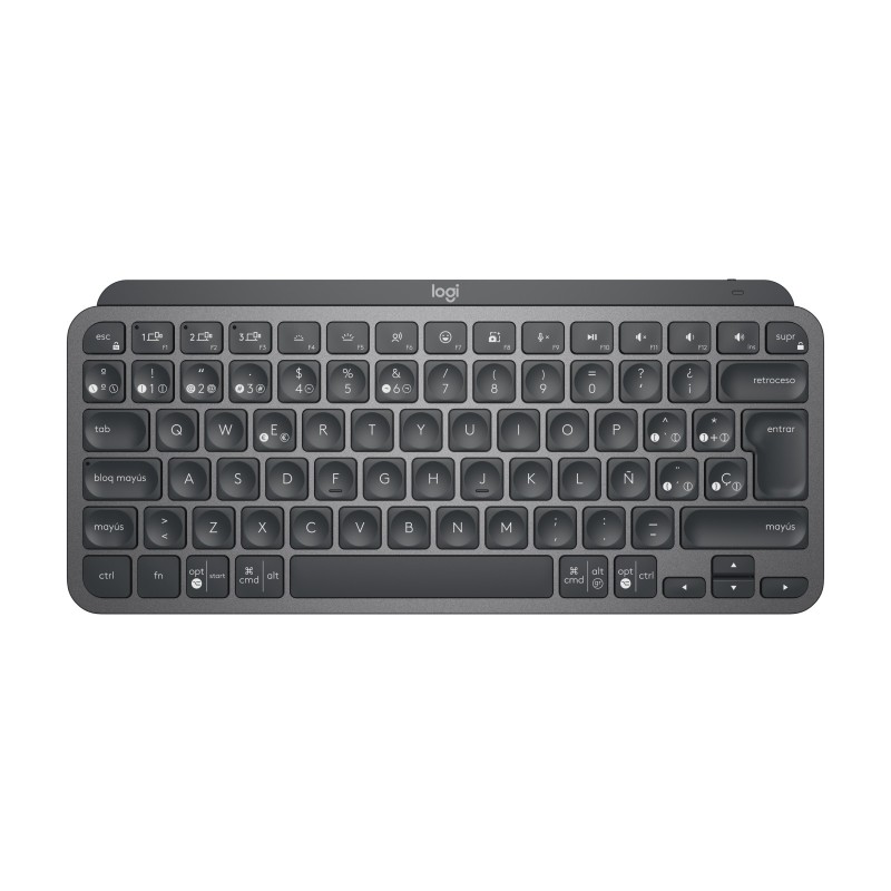 Logitech MX Keys Mini for Business tastiera Ufficio RF senza fili + Bluetooth QWERTY Spagnolo Grafite