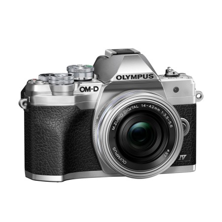 Olympus OM-D E‑M10 Mark IV + ED 14-42mm F3.5-5.6 EZ 4 3" MILC 20,3 MP Live MOS 5184 x 3888 Pixel Argento