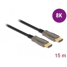 DeLOCK Cavo ottico attivo HDMI 8K 60 Hz 15 m